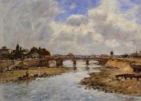 Boudin, Eugene - Laundresses on the Bankes of the Touques